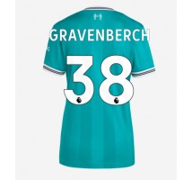 Liverpool Ryan Gravenberch #38 Koszulka Trzecia damskie 2025-26 Krótki Rękaw
